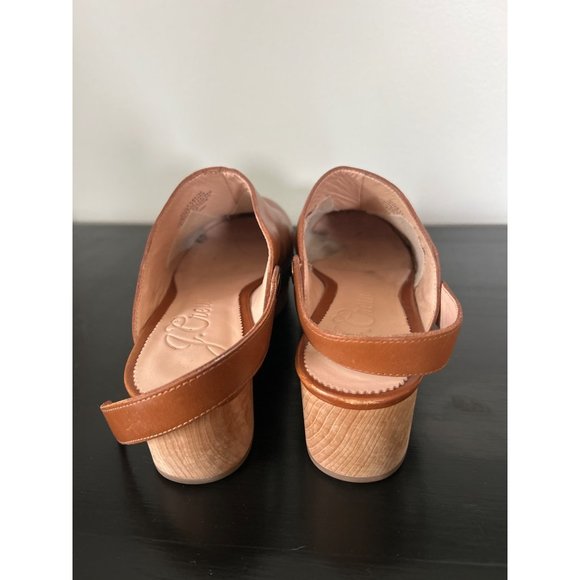 J Crew Convertible leather clogs, Flaw Size 8 - Picture 4 of 6